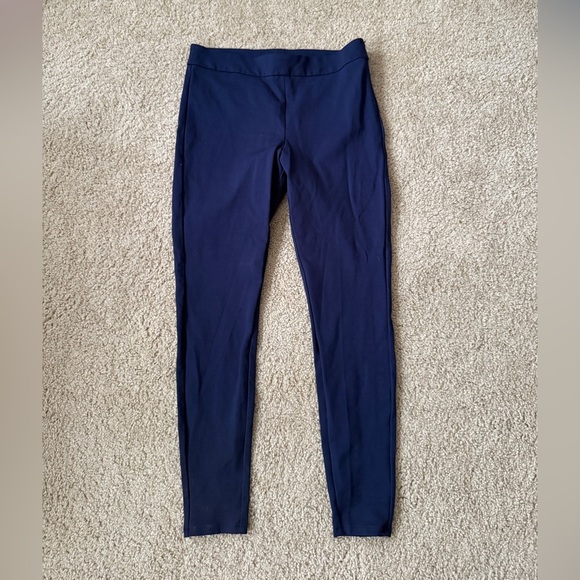 a new day Pants - a new day Navy Blue Leggings Trousers